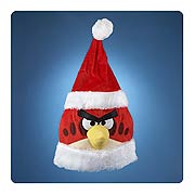 Angry Birds Red Bird  Santa Hat